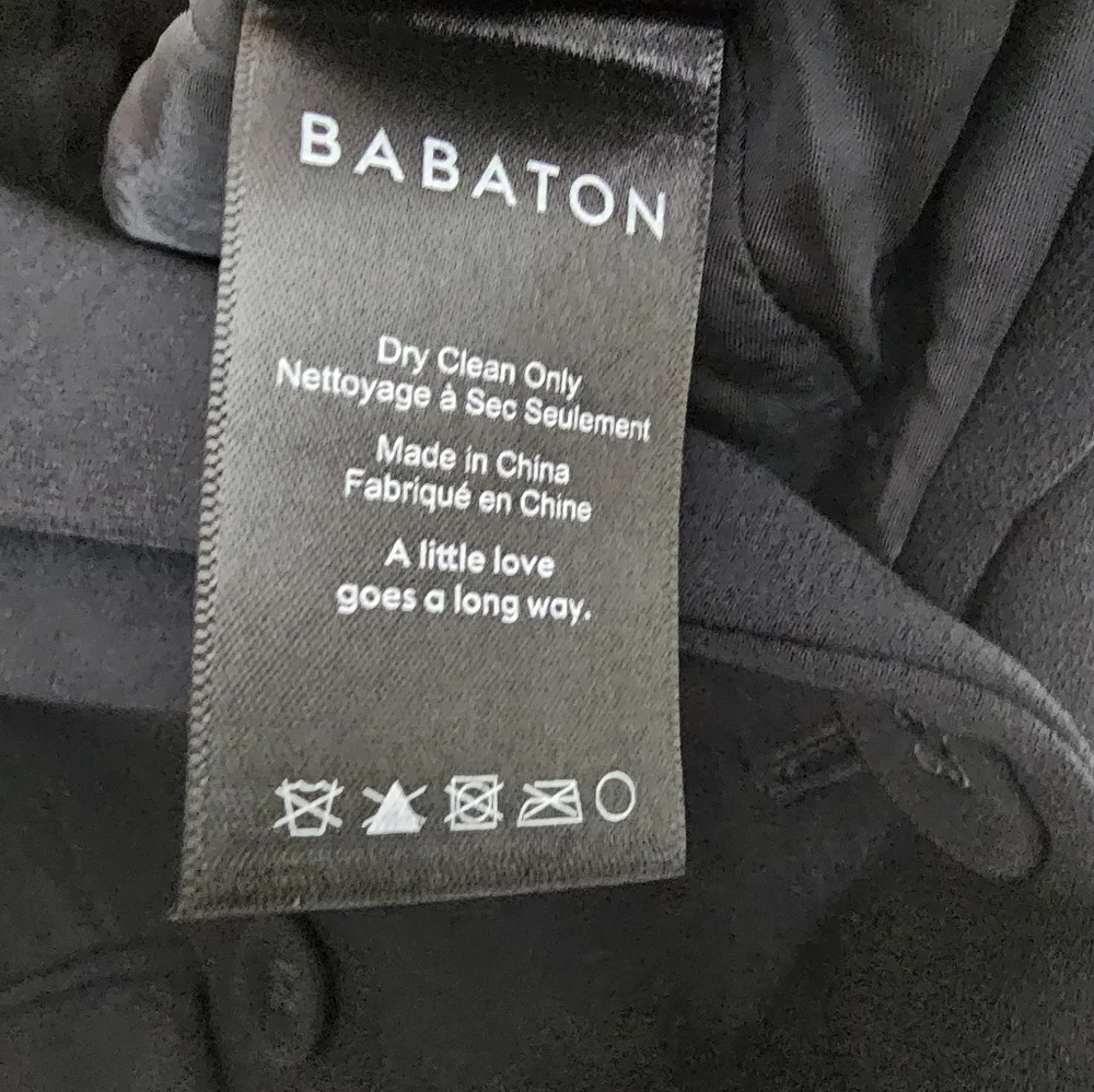 Aritzia Babaton Amell Blazer Black Double Breasted Long Lined Size 0 - Picture 5 of 9